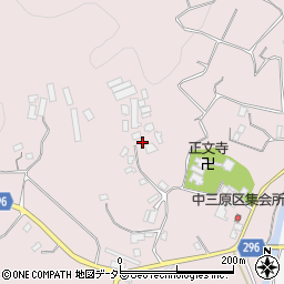 千葉県南房総市和田町中三原248周辺の地図