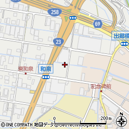 三重県桑名市和泉501周辺の地図