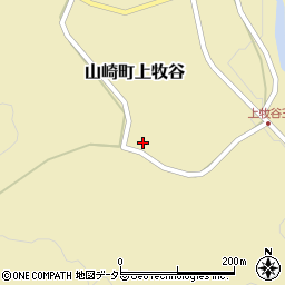 兵庫県宍粟市山崎町上牧谷432周辺の地図