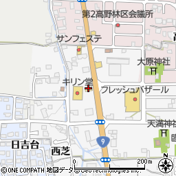 ファミリーマート亀岡千代川店周辺の地図