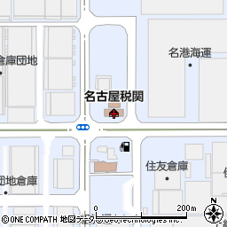 名古屋税関西部出張所通関総括第二部門周辺の地図