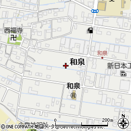 三重県桑名市和泉710-1周辺の地図