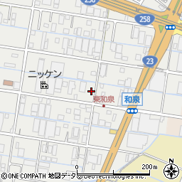 三重県桑名市和泉521-6周辺の地図