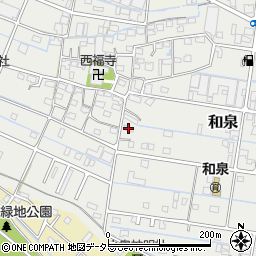 三重県桑名市和泉56周辺の地図