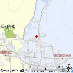 兵庫県多可郡多可町中区東安田685周辺の地図