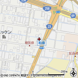 三重県桑名市和泉511周辺の地図