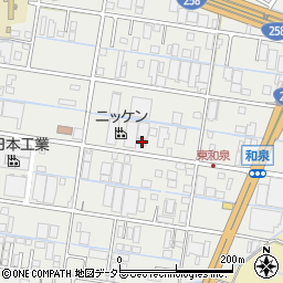 三重県桑名市和泉531周辺の地図