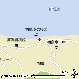 初島港旅客船ターミナル（富士急マリンリゾート）周辺の地図