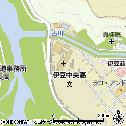 静岡県立伊豆中央高等学校周辺の地図