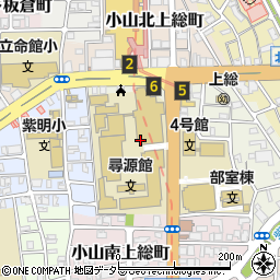 京都府京都市北区小山上総町周辺の地図