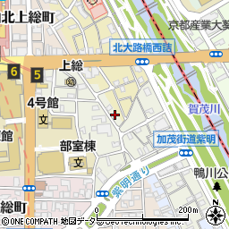 京都府京都市北区小山東花池町15周辺の地図