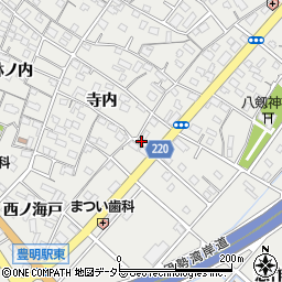 愛知県豊明市阿野町奥屋89-1周辺の地図