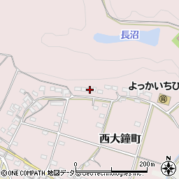 三重県四日市市西大鐘町1477周辺の地図