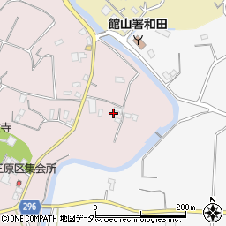 千葉県南房総市和田町中三原323周辺の地図