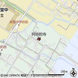 滋賀県草津市集町周辺の地図