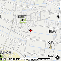 三重県桑名市和泉55-1周辺の地図