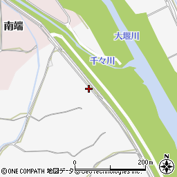 京都府亀岡市千代川町小林上島周辺の地図