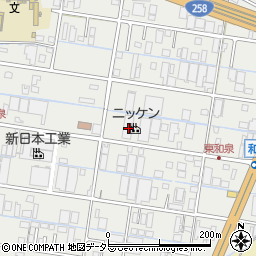 三重県桑名市和泉535周辺の地図