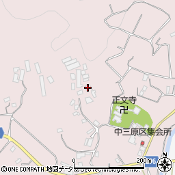 千葉県南房総市和田町中三原264周辺の地図