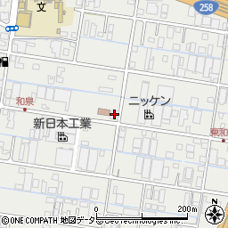 株式会社法山本店　城南流通センター周辺の地図