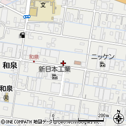 三重県桑名市和泉673周辺の地図