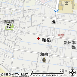 三重県桑名市和泉710周辺の地図