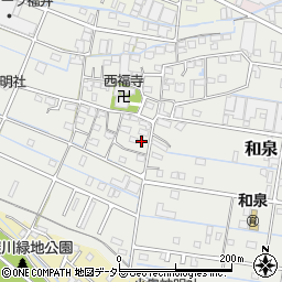 三重県桑名市和泉47周辺の地図