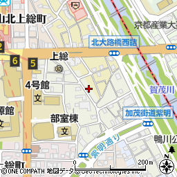 京都府京都市北区小山東花池町13周辺の地図