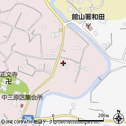 千葉県南房総市和田町中三原1834周辺の地図