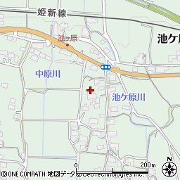岡山県津山市池ケ原106周辺の地図