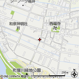 三重県桑名市和泉21周辺の地図