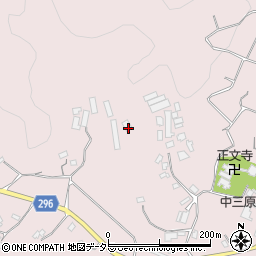 千葉県南房総市和田町中三原159周辺の地図