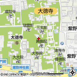 臨済宗大徳寺派正受院周辺の地図