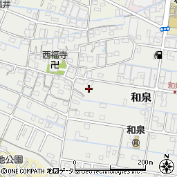 三重県桑名市和泉53周辺の地図