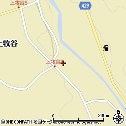 兵庫県宍粟市山崎町上牧谷234周辺の地図