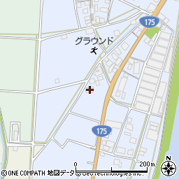 兵庫県西脇市黒田庄町西澤197周辺の地図