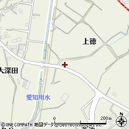 愛知県大府市共和町上徳86周辺の地図