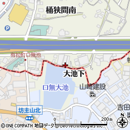 愛知県名古屋市緑区桶狭間南1630周辺の地図