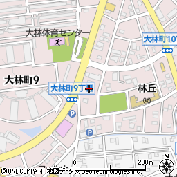 ファミリーマート豊田大林十丁目店周辺の地図
