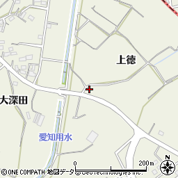 愛知県大府市共和町上徳81周辺の地図