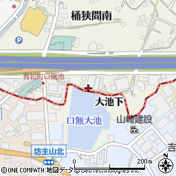 愛知県名古屋市緑区桶狭間南1633周辺の地図