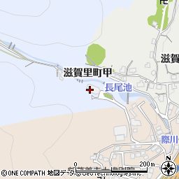 滋賀県大津市滋賀里町周辺の地図