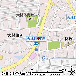 大林町９周辺の地図