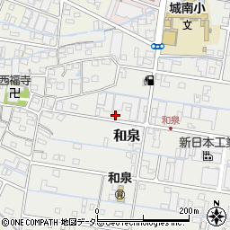 三重県桑名市和泉707周辺の地図