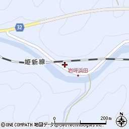 岡山県真庭市月田本149周辺の地図