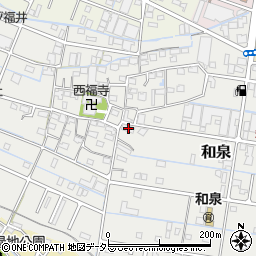 三重県桑名市和泉51周辺の地図