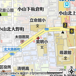 西村青芳堂周辺の地図