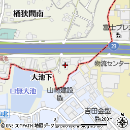 愛知県名古屋市緑区桶狭間南1506周辺の地図