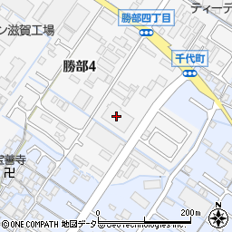 三和精機株式会社　滋賀製作所周辺の地図