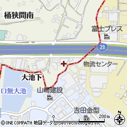 愛知県名古屋市緑区桶狭間南1512周辺の地図